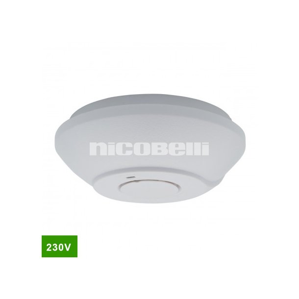  Life Rgalarm 230V med 9V back-up, ledningssammmenkobling