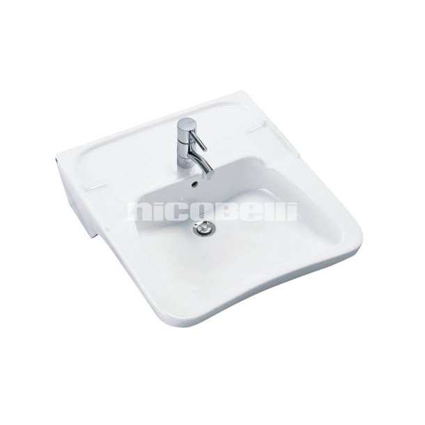 If� h�ndvask 600 x 580 mm hvid med overl�b