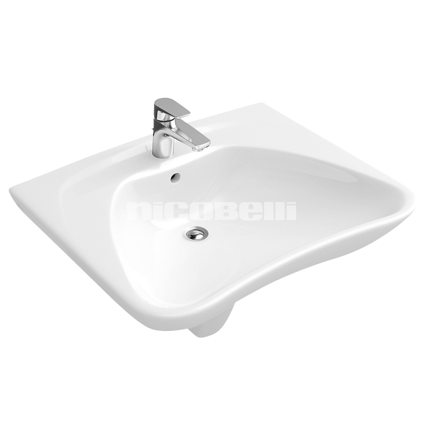 V&B 7119 Onovo Omniavita vask m/hanehul og overl�b 600x490