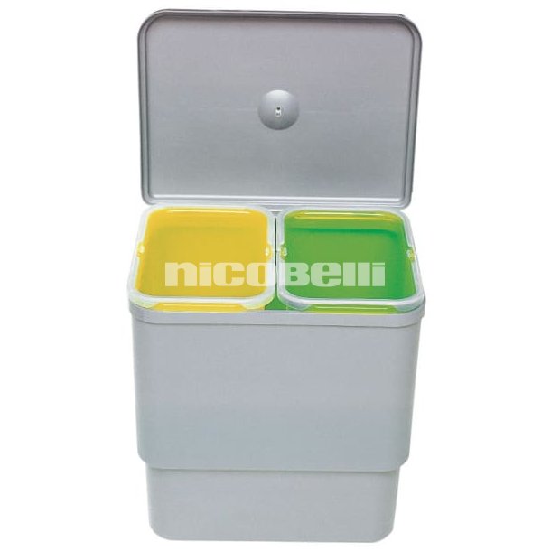 Intra Juvel Sesamo2 affaldssbeholder 2 x 8 liter