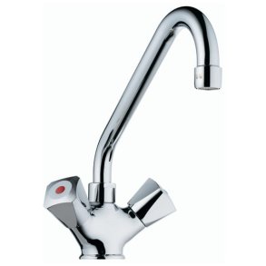 B�rma Standard k�kkenarmatur krom 2-grebs