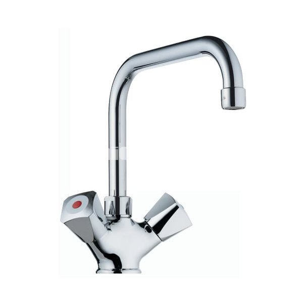 B�rma Standard k�kkenarmatur krom 2-grebs