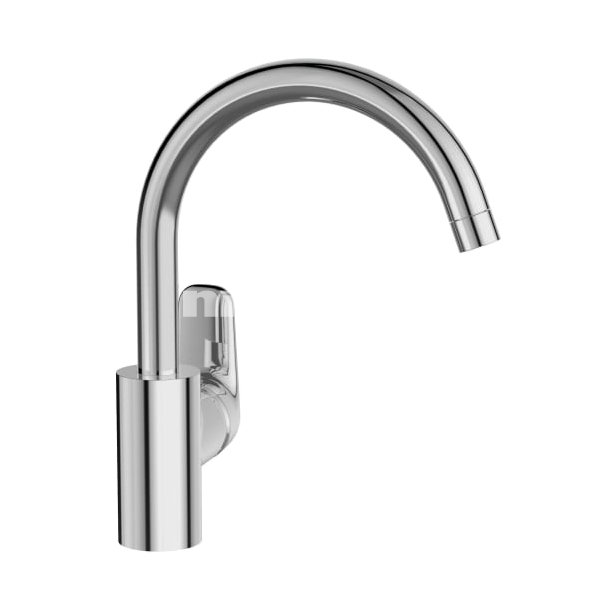  B�rma Ceraflex k�kkenarmatur med h�j C-tud, 1-grebs, krom