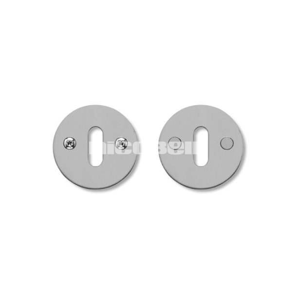 ngleskilt massiv m/skr. l18 massiv roset 50x2mm