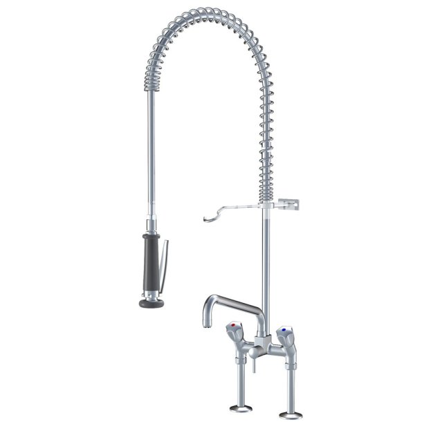 KWC Gastro stork�kkenarmatur 2-grebs, krom