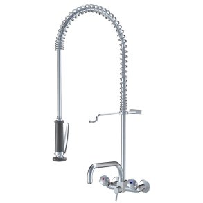 KWC Gastro stork�kkenarmatur 2-grebs t/v�gmontering, krom