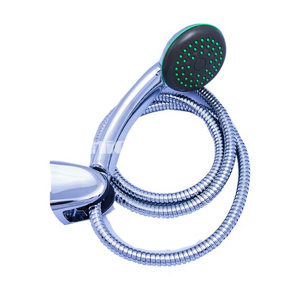 Bruserst krom m/vgholder, brusehoved,1,5m slange