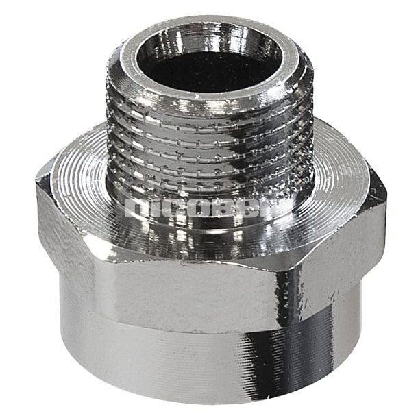 Reduktion Krom �" indv. X 3/8"udv.