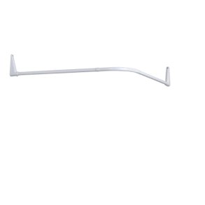 Vinkel stang 85 X 85 Hvid