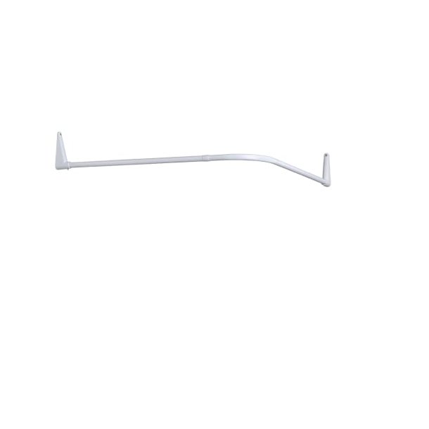 Vinkel stang 85 X 85 Hvid