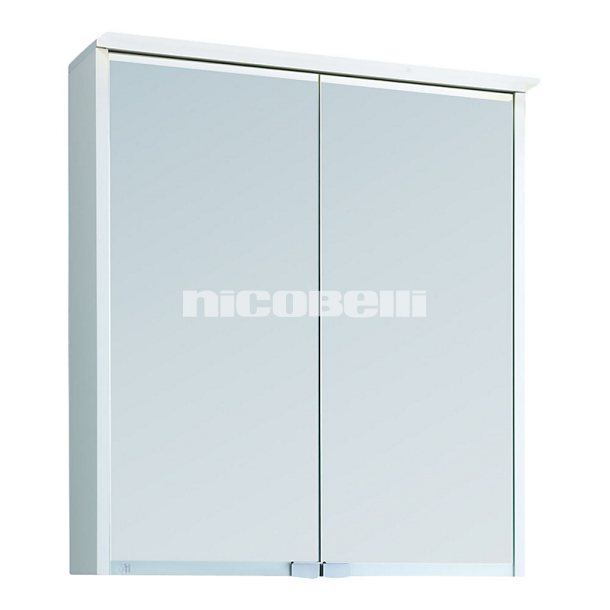 If� option spejlskab bas 60. Hvid med LED belysning