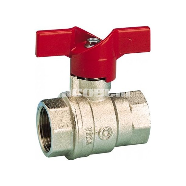 Kuglehane 1/2" m/m rdt T-Greb