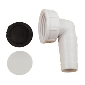 Slangeforskruning til aflbsslange 1