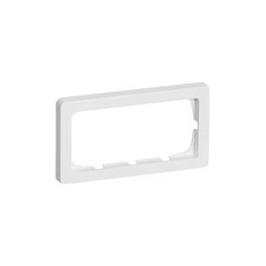 Fuga Ramme 63 1x2M vandret, hvid