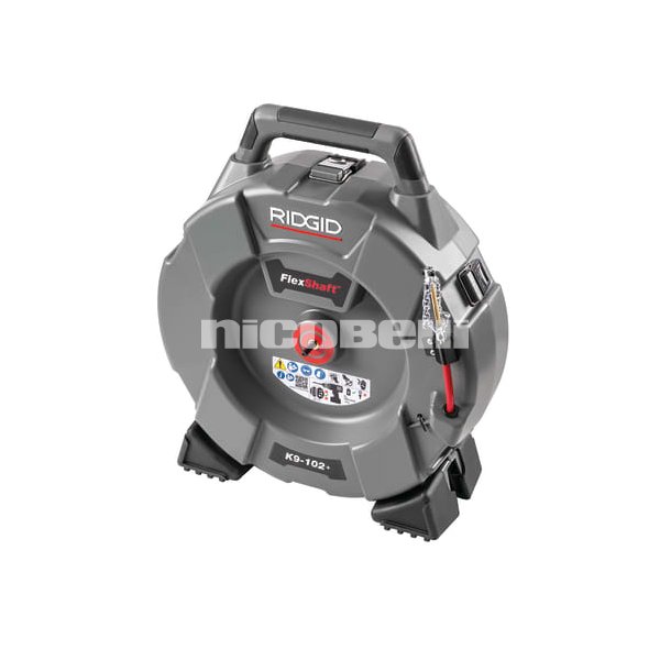 Ridgid FlexShaft aflbsrenser K9-102+, 15,2 m, 32 - 50 mm