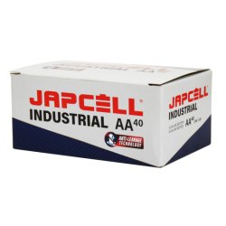 Japcell Industrial batteri 1,5 V, AA/LR06, 40 stk.