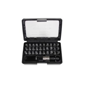 Tecos bitsst, 31 dele, sort