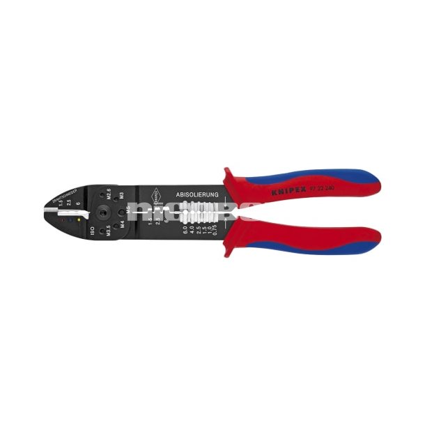 KNIPEX crimptang til diverse kabelsko, stikforbindere