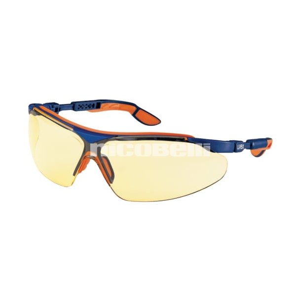 Sikkerhedsbrille Uvex I-VO, gul linse