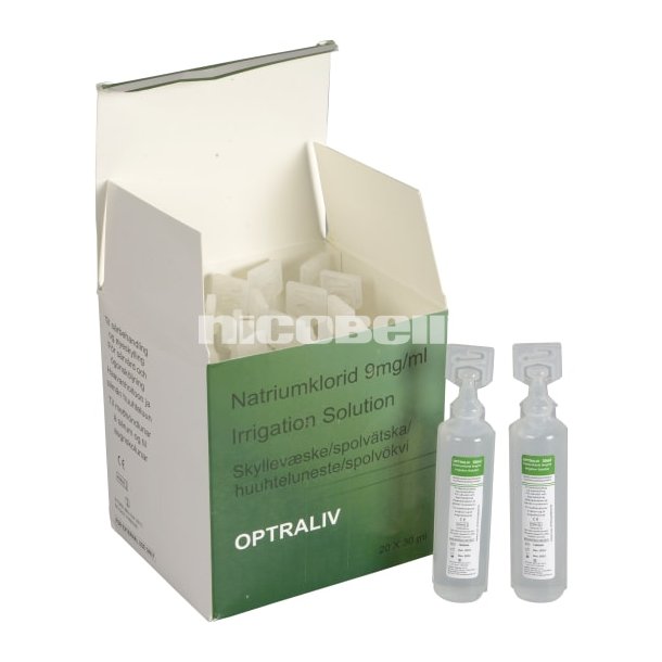 Refill til jenskyllestation 20 flasker af 30 ml