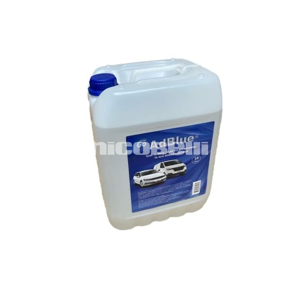  AdBlue, 10 liter med 45 mm kapsel med p�fyldningsslange