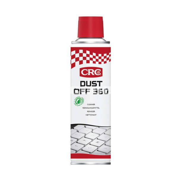 CRC Dust Off 360 trykluftspray, 125 ml