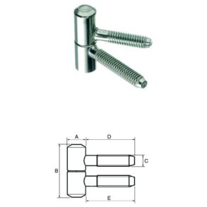 Indboringshngsel 200b- 8,0mm galv