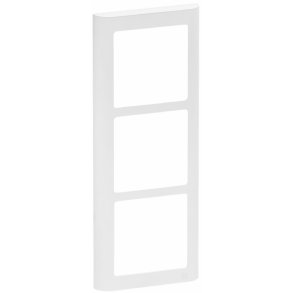 Fuga designramme 63 Soft 3M lodret hvid   