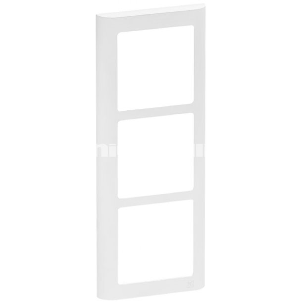 Fuga designramme 63 Soft 3M lodret hvid   