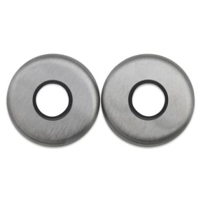 Roset s�t rustfri, med skjult montering