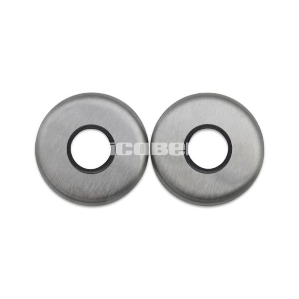 Roset s�t rustfri, med skjult montering