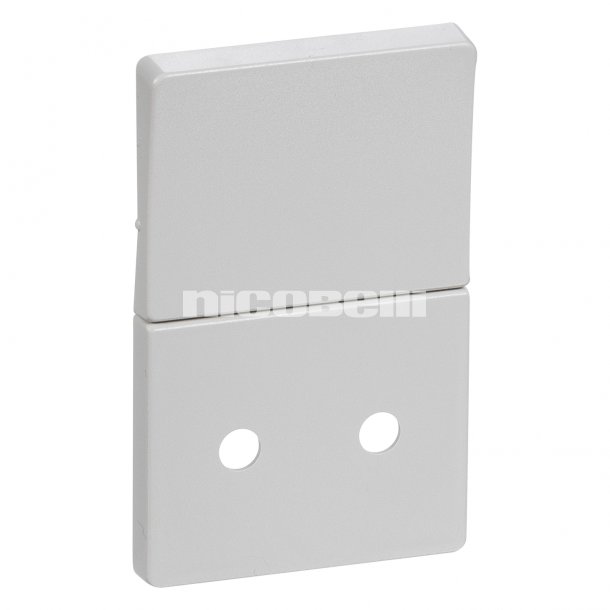 Fuga Afdkning stikkontakt uden jord med afbryder lysegr