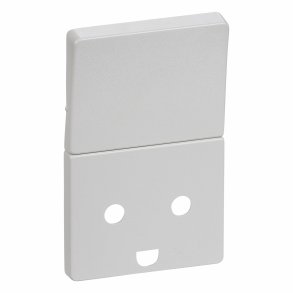 Fuga Afdkning stikkontakt med jord med afbryder lysegr