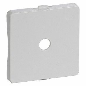 Fuga Dksel til lampeudtag 3-leder 50x50 lysegr