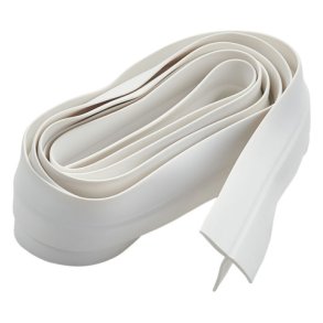 T-Liste til afsk�rmning i bad - 40 x 35 x 2000MM Hvid - Bl�d gummi