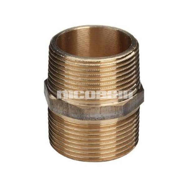 3/4" Brystnippel R�dgods Silicium Bronze