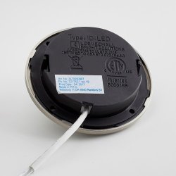 ID-LED spot, 2,3W 3000K, 12V, st�l