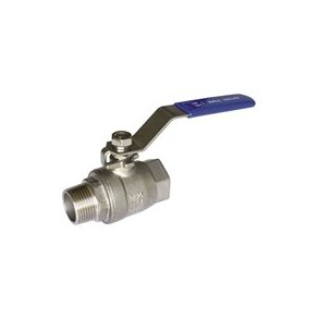 Rustfri kuglehane M/N 3/4