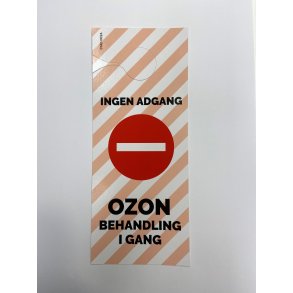 Ozon advarselskilt 10stk