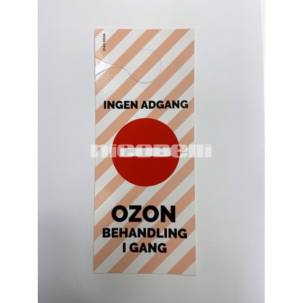 Ozon advarselskilt 10stk