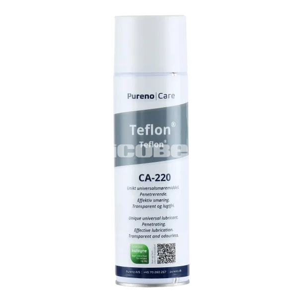 Pureno Teflon spray 500 ml til smreopgaver