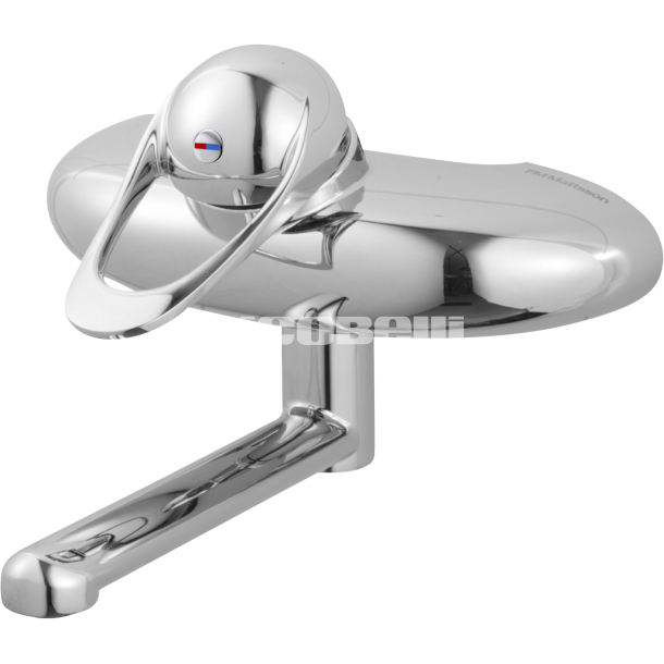 Etgrebsarmatur, FM Mattsson, 8134-1150, 9000E, Ecosafe, kkken, inkl. 150mm svingtud