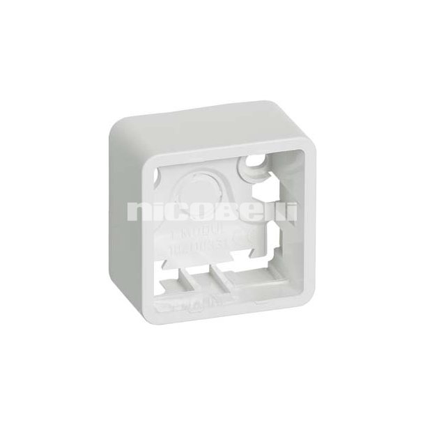 FUGA Underlag 1 modul, hvid