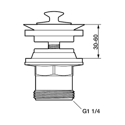 Fm Mattsson lft op bundventil i krom