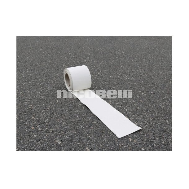 Premark Termoplastisk hvid vejstribe, rulle 100 mm x 5 m