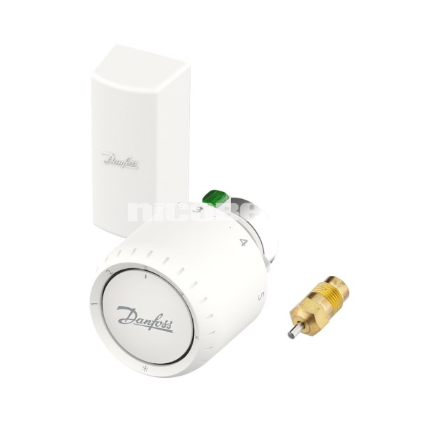 Danfoss Aveo RA/VL 26mm servicetermostat fjernfler 2m inkl pakdse 015G2953 Erstatter 403131352
