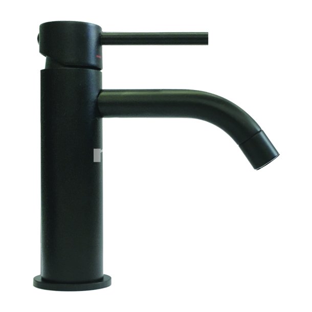 Light hndvaskarmatur uden lft op. Mat Sort