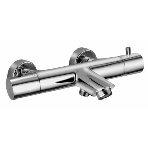 Light termostat kar/bruse med indbygget omskifter 