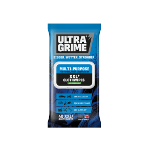 ULTRAGRIME LIFE: MULTI-PURPOSE ORIGINAL CLOTHWIPES a 40 stk