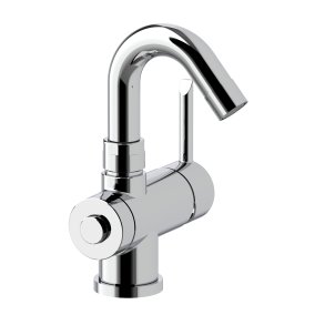 New Stick DUO hndvaskarmatur med indbygget omskifter for brusefunktion med U-tud lav model